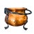1950s Small French Hammered Copper Cauldron, Circa 1950 For Sale - Image 5 of 8