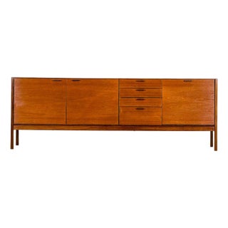 Mid-Century Sideboard with Brown Leather Handles from Meredew For Sale