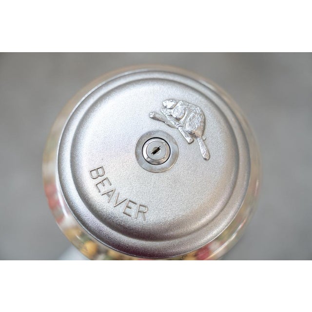 Black Column Candy Distributor Beaver, Canada, 1990s For Sale - Image 8 of 16