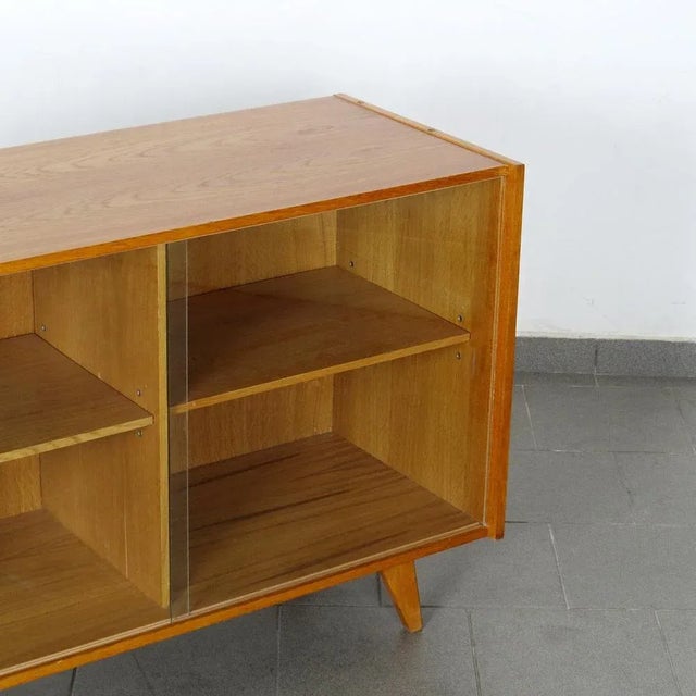 Mid-Century Modern Bookcase in Wood by Jiří Jiroutek for Interier Praha For Sale - Image 3 of 4