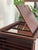 Vintage MCM Mid Century Modern Adjustable Reading Table Bed Desk Breakfast Tray Magazine Rack Sculptural Wood Laptop Stand For Sale In Los Angeles - Image 6 of 12