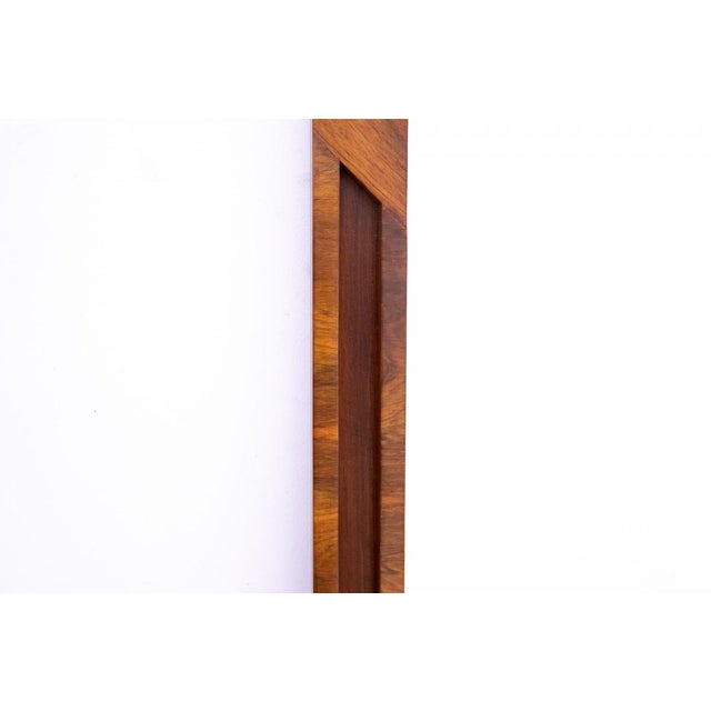 1940s Art Deco Rectangular Mirror, Poland, 1940s For Sale - Image 5 of 7