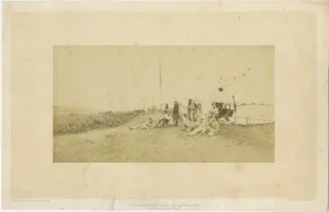 British Army Camp Scenes, Highland and Queens Regiments, 19th Century, Prints, Set of 2