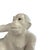 Mid-Century Modern Vintage Italian Ceramic Monkey Centerpiece Bowl With Clam Shell Compote For Sale - Image 3 of 12