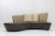 Vladimir Kagan Bilboa Sofa in Silk and Leather For Sale In Dallas - Image 6 of 7