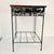 1990s Vintage Americana Southwestern Horse, Cowboy Boot, & Long Horn Steer Metal Framed Side Table For Sale - Image 16 of 17