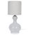 Large Carlo Nason - Mazzega attributed handblown White Mottled Murano Glass Table Lamp. Featuring a large, handcrafted...