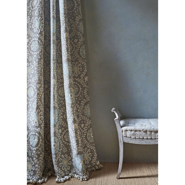 Oxus Casement Blue Fabric Price Per Yard Chairish