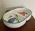 Late 20th Century Large Italian Hand Painted Two Part Serving Dish With Vegetable Design For Sale - Image 5 of 5