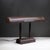 ABOUT A mid-century industrial banker's desk lamp featuring a textured brown metal finish, a tilting rectangular hood...
