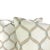 Modern Stout Ferry in Opal Pillow Cover - Cream With Tan and Blue Embroidered Trellis Cushion Case For Sale - Image 3 of 6