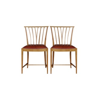 Set of Dining Chairs by Elmar Berkovich for Zijlstra te Joure, 1947 For Sale