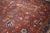 Red Fine Antique Serapi Rug 11'5'' X 17'10'' For Sale - Image 8 of 11