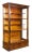 Biedermeier Display Cabinet in Walnut, 1820s For Sale
