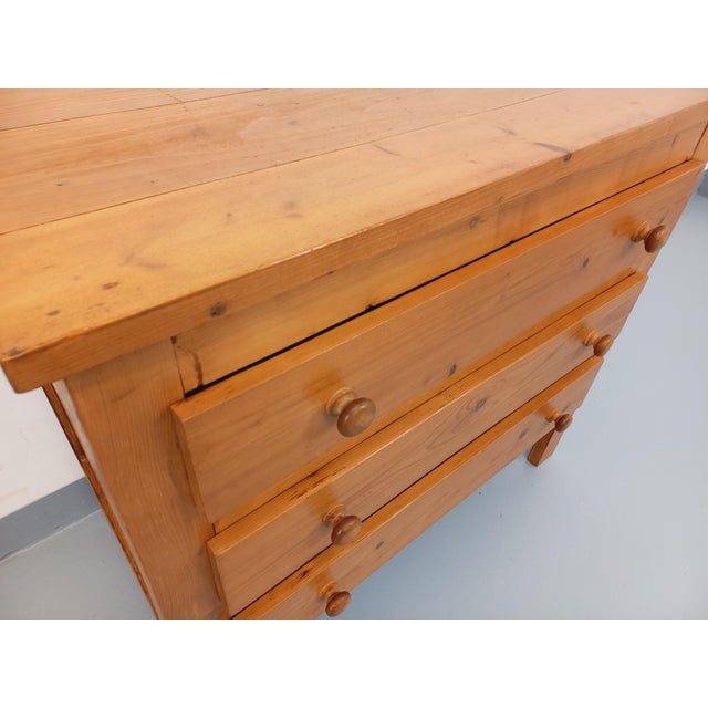 Vintage Pine Chest of Drawers, 1970s For Sale - Image 10 of 11