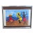 Alma White Framed Beach Scene Painting – 1999 For Sale