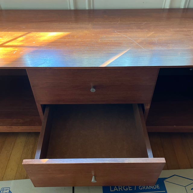 Contemporary Media Console Attributed to Ethan Allen For Sale - Image 10 of 12