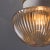 Metal 1960s Swedish Modern Pressed Amber Glass & Porcelain Wall or Ceiling Lamp For Sale - Image 7 of 13
