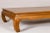 Brown Vintage Large Light Brown Teak Coffee Table with Carved Chow Legs For Sale - Image 8 of 12