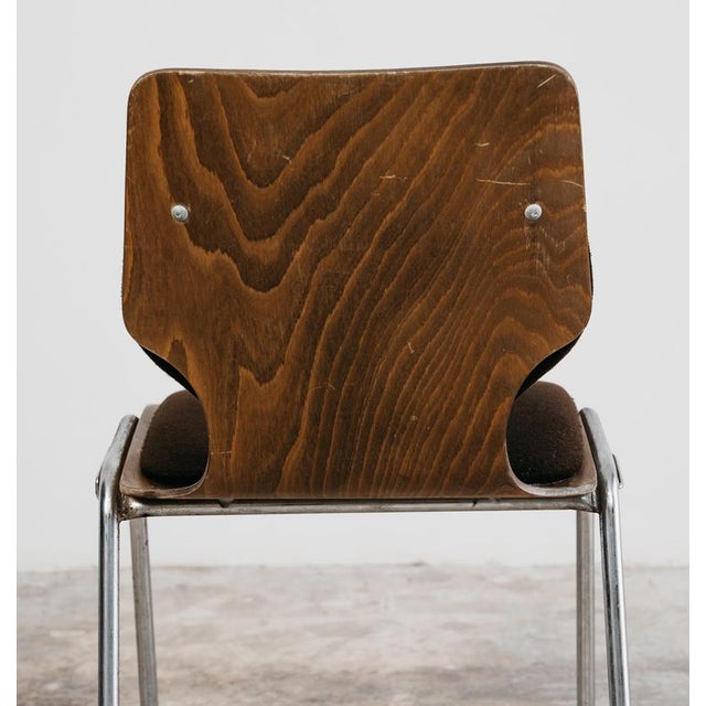 Modernist Desk Chairs by Carlo Ratti, 1970s, Set of 12 For Sale - Image 6 of 17