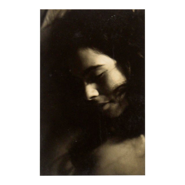Sepia Toned Photograph - Portrait of Ruth - Berkeley 1968 by Arnulf Rabl For Sale