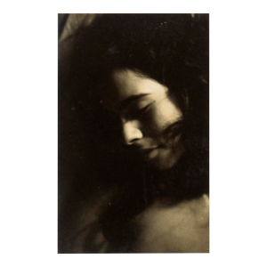 Sepia Toned Photograph - Portrait of Ruth - Berkeley 1968 by Arnulf Rabl