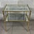 Rectangular Coffee Table in Chromed Brass and Crystal from Jansen, 1960s For Sale - Image 4 of 12