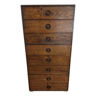 Oak Chest of Drawers For Sale