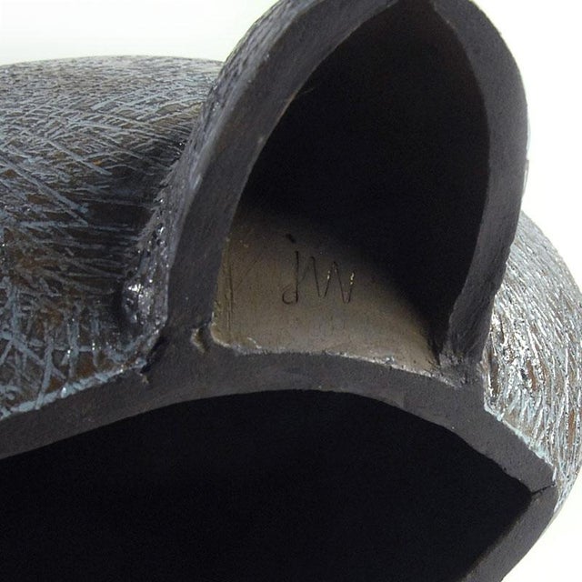 Joanna Wysocka, Handmade Abstract Sculptures, Glazed Ceramic, Set of 2 For Sale - Image 12 of 13