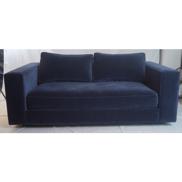 Restoration Hardware Maddox Loveseat Sofa For Sale In New York - Image 6 of 9
