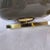 1980s Pair of Brown Glass and Brass Sconces, Mid Century Modern For Sale - Image 12 of 12