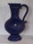 German Handmade Dark Blue Glazed Floor Vase from Stein-Keramik Julchen, 1980s For Sale - Image 6 of 6