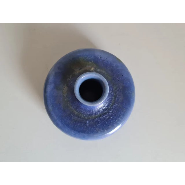20th Century French Ceramic Soliflore Vase in the shape of a Pebble, 1960s For Sale - Image 3 of 11