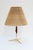 Vintage Tripod Table Lamp in Teak and Brass by Rupert Nikoll, 1960s For Sale - Image 9 of 9
