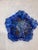 Vintage 1970s Murano glass MURRINA centerpiece or pocket emptier, circumference 18 cm, height 8 cm