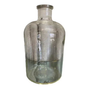 French Apothecary Glass Bottle