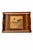French Wooden Marquetry Tray with Craftwork Nature Scene, 1950s For Sale - Image 9 of 9