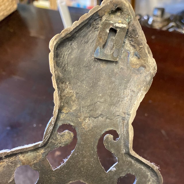 1990s Silver Acanthus Detail Candleholder Sconces - a Pair For Sale In Atlanta - Image 6 of 7