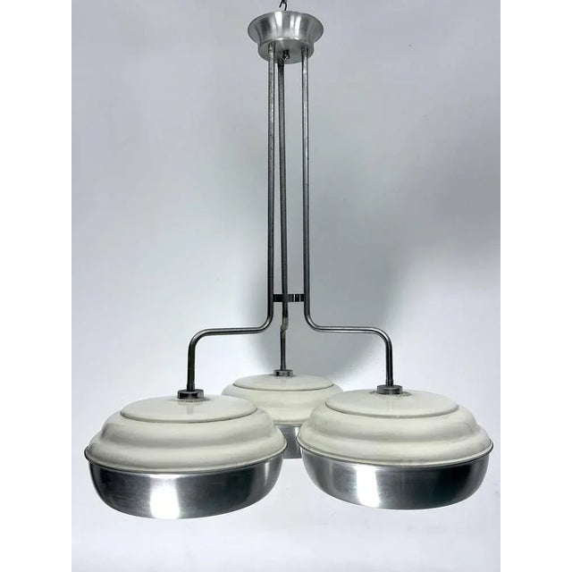 Large Space Age Metal and Plastic Ceiling Light from Studioluce, Italy, 1970s For Sale - Image 13 of 13