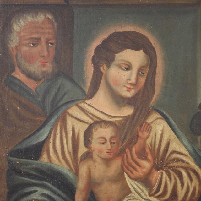 Unknown, Adoration of the Magi, 1880, Oil on Canvas For Sale - Image 7 of 16