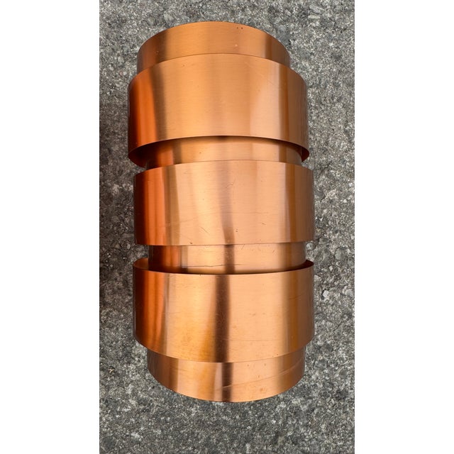 Model V155 Wall Lamps in Copper by Hans-Agne Jakobsson, 1960s, Set of 2 For Sale - Image 6 of 8
