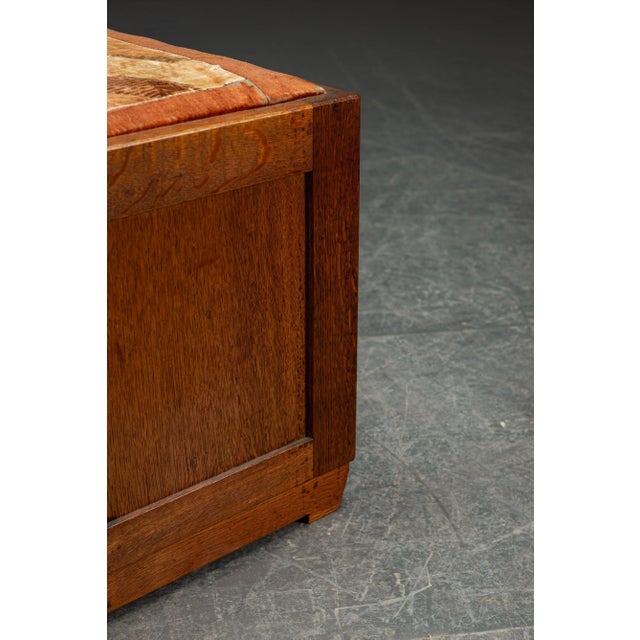 Vintage Art Deco Stool, 1930s For Sale - Image 7 of 12