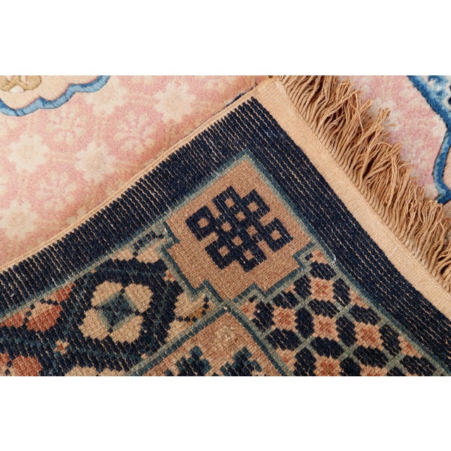 1930s, Antique Chinese Art Deco Rug 2 X 4' For Sale In New York - Image 6 of 12