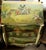 Victorian French Commode Scriban Writing Desk PAinting Couple For Sale - Image 13 of 13