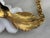 Metal Vintage Louis Feraud Paris Costume Necklace - White Floral Statement Piece For Sale - Image 7 of 9