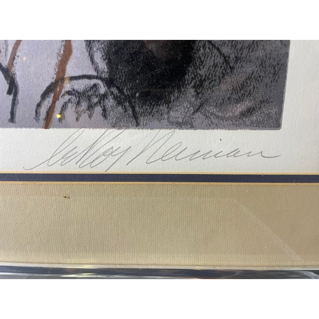 Contemporary Leroy Neiman “Harlem Streets” Hand Signed & Numbered Serigraph 26/100 For Sale - Image 3 of 9