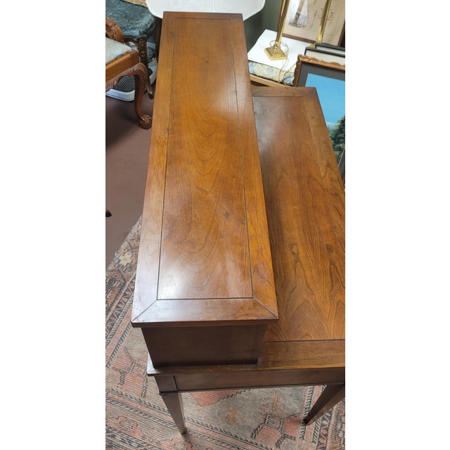 Fine 1950s Continental Desk For Sale - Image 4 of 9