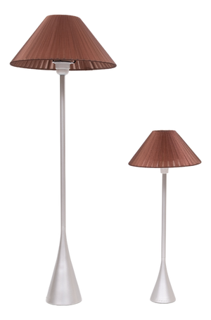 Cinna Table Lamps in Cast Aluminum by Pascal Mourgue for Ligne Roset, 1980s, Set of 2