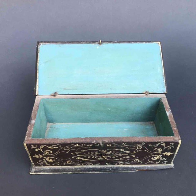 French Lacquered Relic Box For Sale - Image 4 of 7