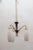 Opaline Glass Suspension Lamp, 1950s For Sale - Image 6 of 13